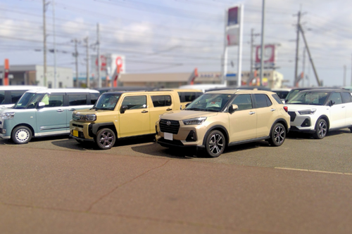 巻新車試乗車